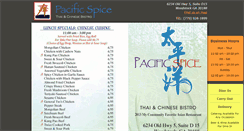Desktop Screenshot of pacificspice.us