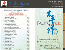 Tablet Screenshot of pacificspice.us